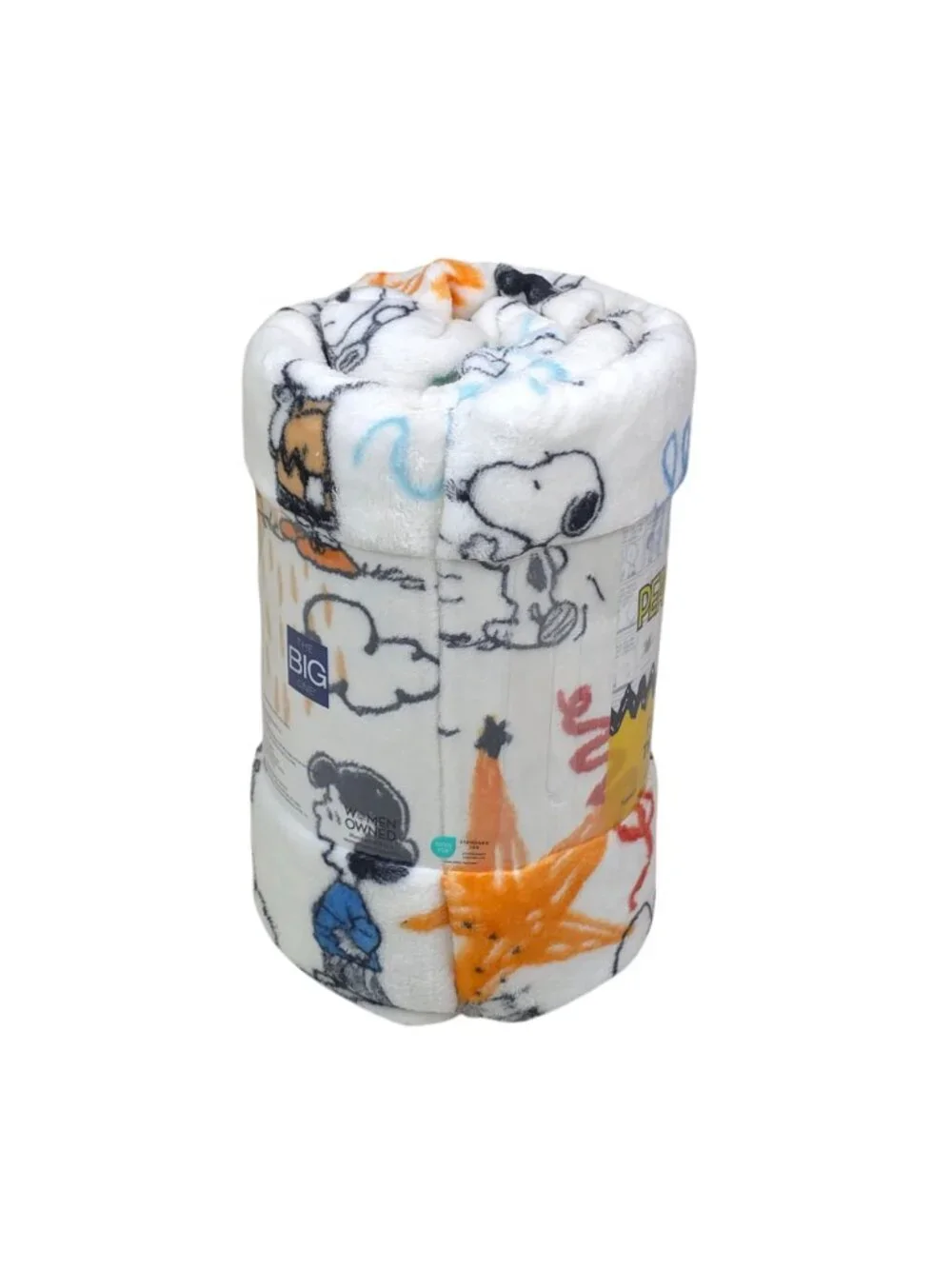Peanuts Snoopy Oversized Plush Throw Blanket 5 Ft X 6 Ft Cartoon by The Big One